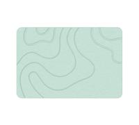 Mat de Bain de Terre de diatomées | Diatom Mud Soft Mat - Tapis d'entrée à l'intérieur, Tapis de Salle de baintapis de Sol, Anti-Glissement, Haute Absorption d'eau pour Vivre