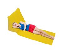 Mat De Camping - Tampon De Couchage Gonflable, De Randonnée Pliable | Coussin De Voyage Léger, Lit d'oreiller en Mousse De Triangle Étanche, Rouleau d'air De Randonnée Portable pour Tente De R