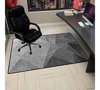 Mat de chaise antidérapant pour planchers de bois franc 70 × 100 cm - Bureau polyvalent et protecteur de plancher à domicile, idéal pour la sécurité des meubles et des tapis, facile à nettoyer