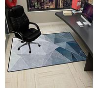Mat de chaise de bureau antidérapant pour planchers de bois franc - 70x100cm Protecteur de plancher polyvalent pour la maison et le bureau - Empêche les rayures et améliore la mobilité FANDIAO