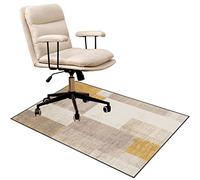 Mat de chaise de bureau pour basses planchers de tapis à tas moyens à faible tampon de bureau Protecteur Planchers Chaise d'ordinateur pour plancher de jeu de bois de bois dur tapis 140 × 180 cm