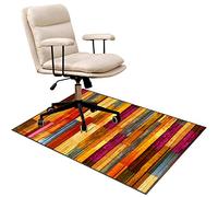 Mat de chaise de bureau pour les protecteurs de sol de moquette à tas moyens bas pour chaise chaise de chaise de bureau pour chaise de chaise pour plancher de bois franc tapis pour chaises roulantes
