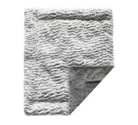 Mat de chat auto-réchauffeur, lit pour animal de compagnie à double face réchauffeur en peluche 350g, 60x50x5 cm, couverture, tapis de chevet de canapé d'hiver moyen, coussin de porte-cage extérieur,