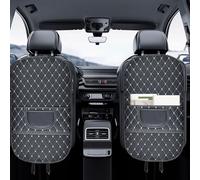 Mat de coup de pied de protection contre le siège arrière, couverture de siège arrière de voiture, SEAT AUTO Back Anti Kick Cover, Accessoires intérieurs automobiles étanches pour l'automobile pour be