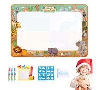 Mat De Doodle D'eau - Tapis De Coloriage Sans Désordre, Planche À Dessin Réutilisable | Peinture D'eau Écrivant Un Jouet,grand 100x80 Cm De Taille, Utilisation Du Matériel Sans Toxique Pour Les