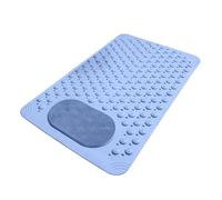 Mat de Douche antidérapant - Couvercle de Sol de Salle de Bain texturé, du Bain Non dérapée | Conception d'aspiration de poignée à Galets, thème de sécurité à Domicile, détail des Pores de dra