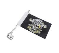 Mât de Drapeau de Moto, Drapeaux décoratifs en aluminium, antenne latérale arrière, for GoldWing 1800 GL1800 GL1500 GL1200(R)