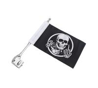 Mât de Drapeau de Moto, Drapeaux décoratifs en aluminium, antenne latérale arrière, for GoldWing 1800 GL1800 GL1500 GL1200(S)