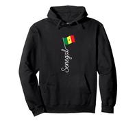 Mât de Drapeau du Sénégal - Élégant Patriotique sénégalais Sweat à Capuche