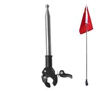 Mât de drapeau télescopique, support de drapeau de moto, Mâts de de moto en acier, Support de mât de de, support de guidon d e reste ferme, un soute adapté au vélo
