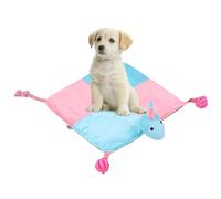 Mat de jeu de chien non glissement - tapis d'alimentation interactif avec des jouets grinçants | Tapis d'alimentation lente pour les petits et moyens chiens | Mat de formation au chiot pour le soulage