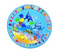 Mat de Jeu du capteur d'eau - Tapis sensoriel interactif de l'eau | Mat de Jeu sensoriel des eaux de Confort gonflables | Durablee Pet Play Pad SENSEUR d'eau pour Les, Pets, AMUSEUR DE SOIRES,