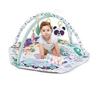 Mat de jeu pour bébé, matrice de gym de sol pour les | Mat d'activité sensorielle éducative avec jouets - Baby ramper un coussin pour la perception visuelle, la coordination physique et le sens de l'a