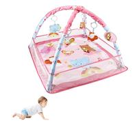 Mat de jeu pour bébé, tapis de temps pour bébé avec 20 balles océaniques, jeu gym en toute sécurité et facile avec un joli développement sensoriel et motricité pour les nouveau-nés les tou