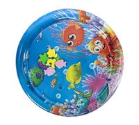 Mat de jeu sensoriel d'eau - Baby Water Play Mat | Cartoon Aqua Pad pour animaux de compagnie et petits, chat Sensory Splash Splash, Cool Fun Activity Lit de couchage pour la maison Joy Outdoor