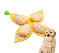 Mat De Lits De Lisse De Chiot Interactif, Mangeoire en Peluche pour Le Soulagement De L'ennui | Jouet À Mâcher Doux avec des Poches De Gâterie Cachée, Une Formation Au Travail du Nez, Une Réduction