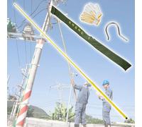 Mât de mesure isolé pour mesure de distance électrique, outil utilitaire extra long pour le travail sur ligne électrique