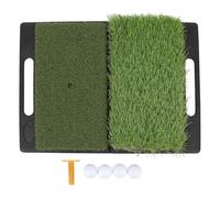 Mat de Pratique Sportif 2 en 1 PP Turf Portable Bunker Practice Mat pour intérieur et extérieur