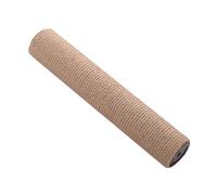 Mât de rechange en sisal pour arbre à chat avec boulons M8 - Colonne à gratter naturelle pour chatons d'intérieur - Pour escalade et étirement - 30 cm à 50 cm - Jaune terre crème - 40 cm