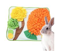 Mat de Recherche de Lapin, Tapis de Lisse de Lapin | Toy Toy intérieur de la tapisse de Nourriture pour Animaux de Compagnie - Traiter Le Distributeur, Le Jouet d'enrichissement, Les Fournitures pour