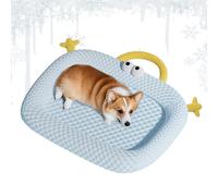 Mat de refroidissement de chien - Tampon de refroidissement pour animaux de compagnie, coussin de glace non glissé pour animaux de compagnie | Mat de refroidissement lavable pour l'appartement, la mai