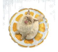 Mat de refroidissement pour animaux de compagnie, tapis de refroidissement pour chiens,Jacon sensoriel à l'eau mignonne pour chiot | Match à fruits mignons Coussin de coussin frais Matelas de sommeil