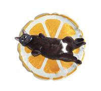 Mat de refroidissement pour animaux de compagnie, tapis de refroidissement pour chiens,Pade sensorielle à l'eau pour chaton - Match à fruits mignons Coussin de coussin frais Matelas de sommeil pour