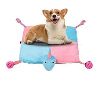 Mat de reniflement de chien, tapis de gâterie pour animaux de compagnie - Puppy Netter Puzzle Puzzle Puzzle | Mat à l'alimentation lente avec corde de traction et boule de nourriture pour un petit chi