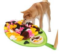 Mat de reniflement pour animaux de compagnie Treats indigents jouets donneurs, plafond reniflant coloré pour chiens, coussin d'entraînement doux et lavable | Puzzle interactif pour promouvoir la reche