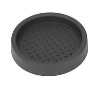 Mat de sabotage de café Wangcmcol, pour un tampon poudre de café rond antidérapant compact, pour un usage domestique du café, un matériau durable de qualité supérieure, une (Noir)
