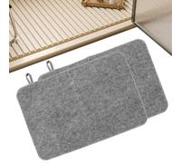 Mat de saunapour saunaintérieur - Couvercle de siège en feutre premium, coussinet d'isolation résistante à la chaleur | Accessoire de vapeur absorbant dans l'eau, tapis doux pour bain de sau
