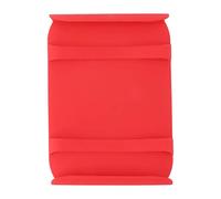 Mat de Silicone de Cuisine Taule de Silicone sans Glissement à Chaleur avec poignée Mat de Cuisson à Plusieurs Usage pour Les Plats Chauds Protection de comptoir Protection (Rouge)