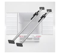 Mât de soutien télescopique ultra-résistant, Ratcheting Cargo Bar Stabilizer, Heavy Duty for Truck Bed, 440 lb, 52-75 in, 2-7 Pcs(152-190cm,4piece)
