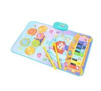 Mat de Tambour de Clavier de Piano, Tape de Jeu Musical pour Enfants avec 2 Pilons pour bébé
