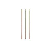 Mât de Tente Télescopique Longueur 170-255 cm Acier Galvanisé Auvent vidaXL