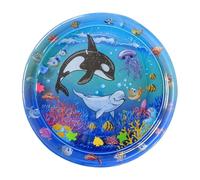 Mat d'eau de chat - animaux de compagnie Babies Cartoon Play Water Pad | Compact animaux de compagnie pad bébés jouer au lit d'eau, plaisir cool à jouer au couchage de couchage à la maison à l'extérie