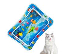 Mat d'eau sensoriel du chat, tapis de jeu d'eau sensoriel pour chats - Jouet à eau de refroidissement de refroidissement du chien | Toys de chat interactifs sensoriels pour l'exercice d'activité intér