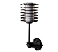 Mât d'éclairage de camping, poteau de support de lumière portable | Support de poteau de lanterne de voiture en métal ventouse,Lampadaire réglable avec une forte capacité de charge pour la pêche, le