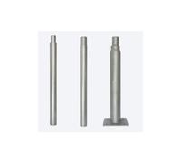 Mât d'éclairage pliable 3m gris line bouclé 5 ans. Ligne 209916