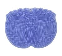 Mat d'époudeur à pied de douche, 11, 6x9, 3 TPE Douche de Épurateur à pied avec ventouses sans glissement, pavé massage des pieds muraux pour hommes et femmes