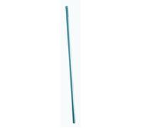 Metronic Mât 450340 Zingué blanc emboîtable droit 1 m D35 mm (avec bouchon)