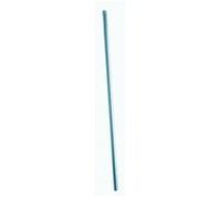 Metronic Mât 450340 Zingué blanc emboîtable droit 1 m D35 mm (avec bouchon)