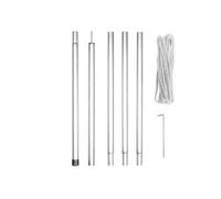 Perel Tools Mât pour voile solaire GSSK1 25 mm x 2500 mm 1 pièce