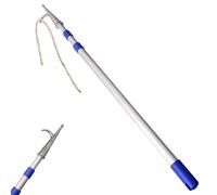 Mât télescopique à crochet de bateau, longueur réglable pour la sécurité de la navigation et de la piscine, outil de sauvetage d'urgence