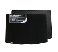 MAT10 Double Fonction - Tapis de Coffre utilisable des Deux côtés - Convient pour VW Tiguan 2 à partir de 04/2016 - Tapis de Protection de Coffre Facile d'entretien et imperméable pour la Voiture -