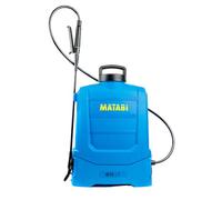 Matabi e15LT - Pulvérisateur Électrique 15L - Batterie 12V - 2 Buses