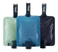 Matador - Flatpak Toiletry Bottle 3Pk - 8 x 1 x 10 cm - slate blue / charcoal / leaf green