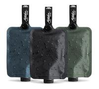 Matador - Flatpak Toiletry Bottle 3Pk - 8 x 1 x 10 cm - slate blue / charcoal / leaf green