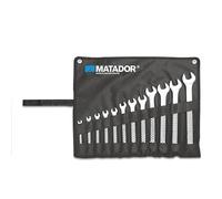 Matador Jeu de 12 clés mixtes coudées 8-19 mm, 0190 9120