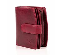 MATADOR Petit Porte Monnaie Cuir #Valence Mini avec Noble Boîte Cadeau, Portefeuille Femme de Luxe avec RFID, Petit Portefeuille avec de Nombreux Compartiments à Cartes